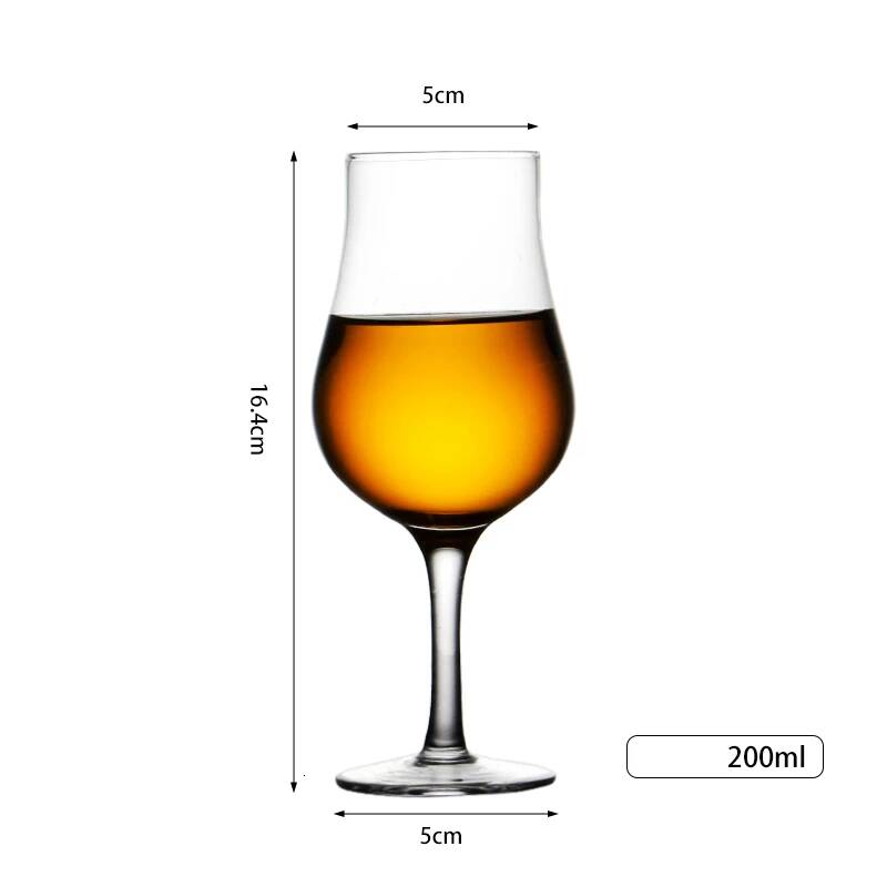 Специализированный дегустационный бокал для виски от сомелье Chateau Whisky Copita для ароматизации Хрустальный бокал Изящная форма Бокалы для сладкого вина