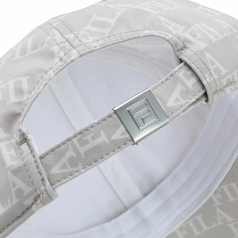 FILA Lifestyle Fashion Trendy Versatile Casual Polyester Fiber Peaked Cap Unisex Couple Style F13U528238FBG