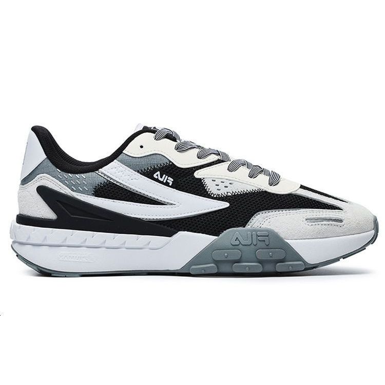Fila Мужские ретро-кроссовки RENNO Classics Черно-белые F12M221121FBW
