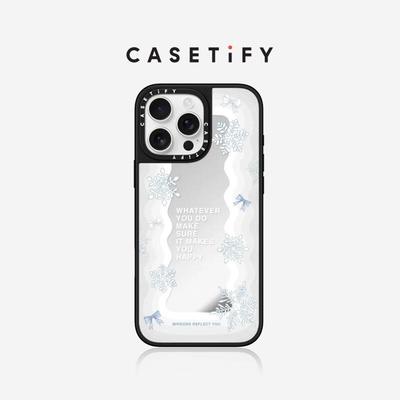 Чехол для iPhone CASETIFY First Snow Moment с зеркалом и MagSafe