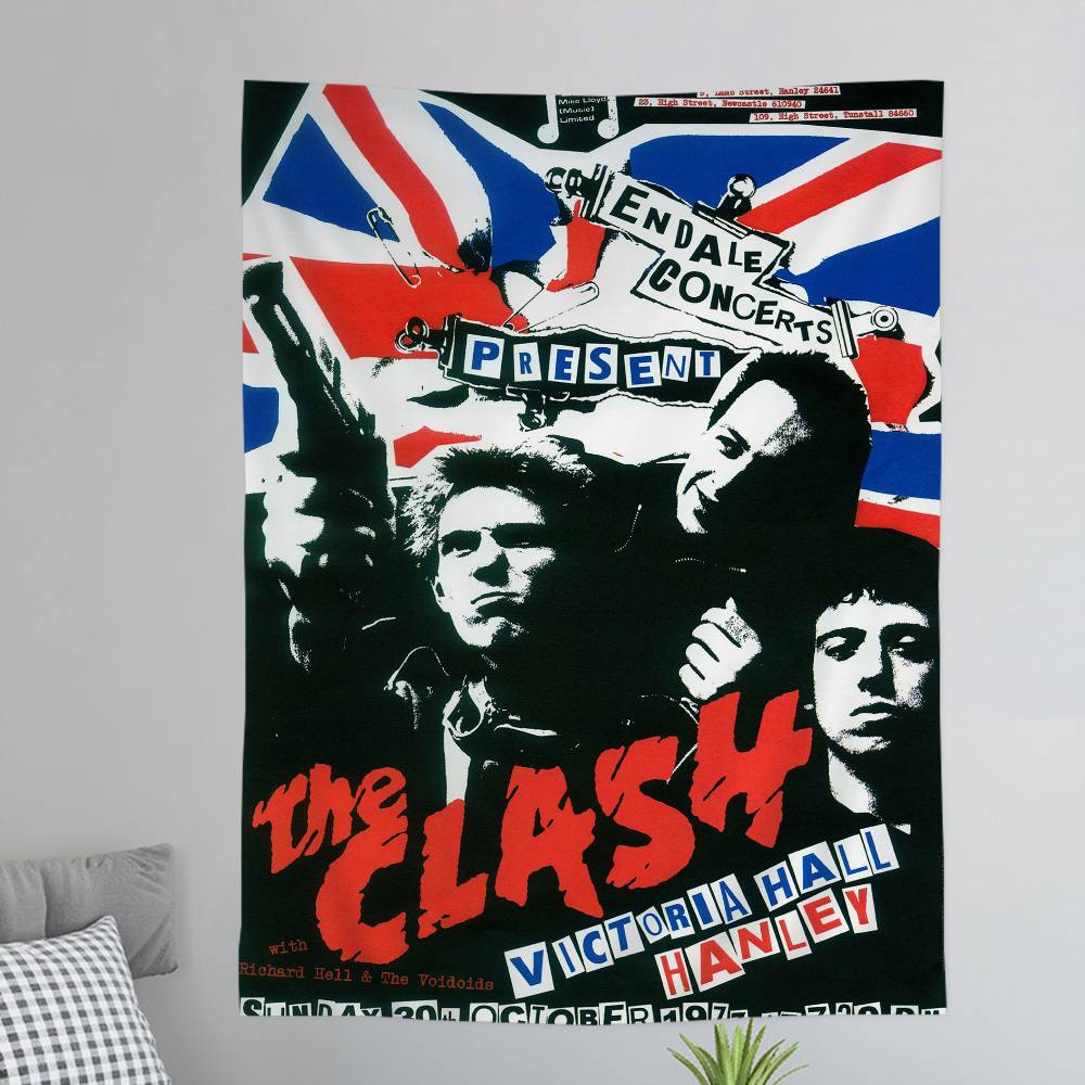 CClash TThe Band Мультяшный Гобелен Богемные Настенные Гобелены Мандала Настенное Полотно