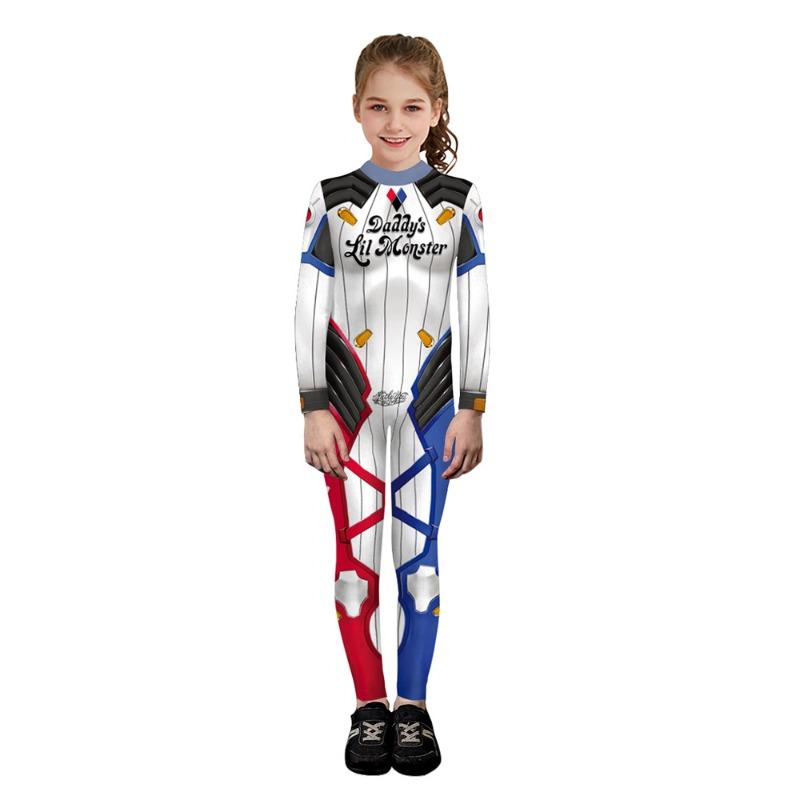 European and American children's avatar performance cosplay clothing cos characters digital printing tight onesie