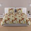 57 Thread Count Cotton Duvet Cover Set 240x220 Cm TOGO Mustard, by Soleil D'ocre