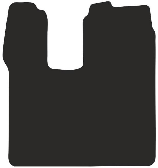 Polyamide Driver Floor Mat For Man Tgl / Tgm Narrow, Sleeper Cab 2005-, Rubberized Driver Mat