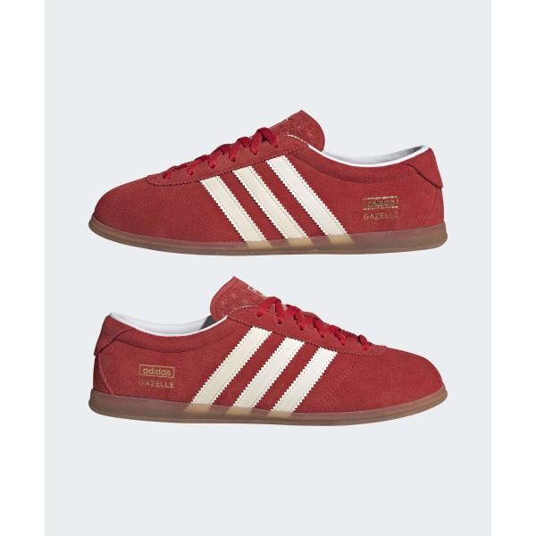 adidas Originals Gazelle Lo Pro Better Scarlet/Cloud White/Gum Женские Кроссовки Красный JR5744