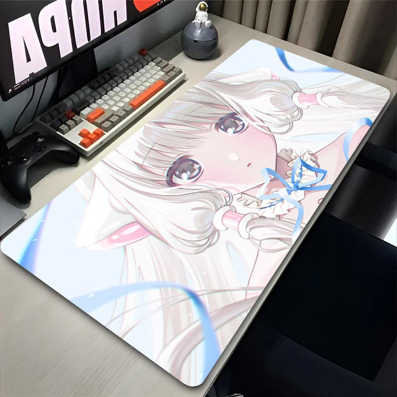 C-Chobits Чи Аниме Девушка Настольный Коврик Компьютерный Офисный Расширенный Коврик для Мыши Ноутбук Резиновый Нескользящий Большой Коврик для Мыши Игровой Шкаф Ковер