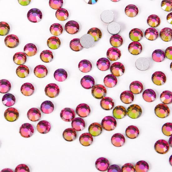 1 упаковка, белые стразы AB DIY с плоской задней стороной, блестящие стразы для дизайна ногтей, декор чехла для телефона