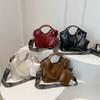 Retro Women's Handbag Casual PU Shoulder Crossbody Bag With Coin Purse Large Capacity Messenger Bag Ladies Commuting Tote