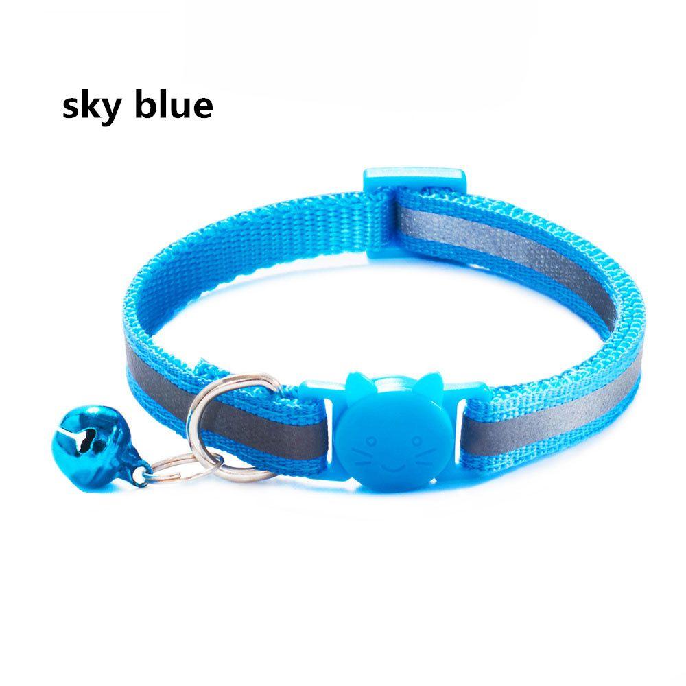 New Breakaway Adjustable Kitten Safety Quick Release Cat Collar Reflective