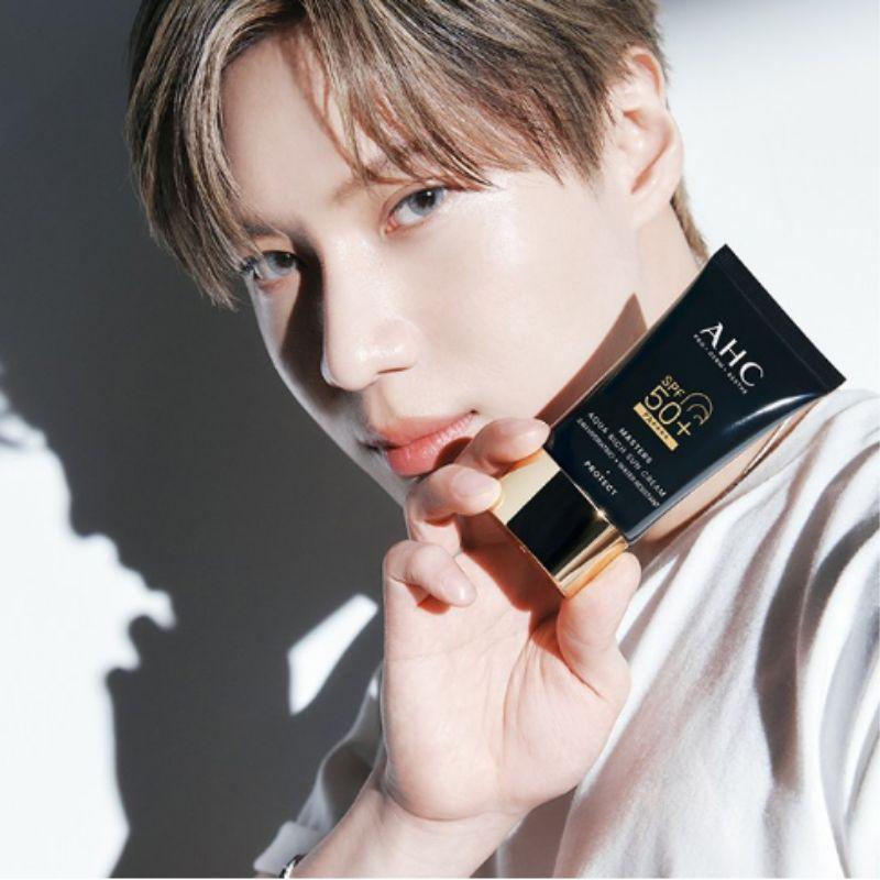 AHC Крем для защиты от солнца Masters Aqua Rich SPF50+ PA++++ 50 мл – Увлажняющий легкий солнцезащитный крем