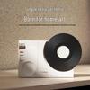 HYUNDAI Vintage Vinyl Record Clock Bluetooth Speaker