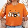 Halloween Dog Fashion T Shirt Tops Women Harajuku Graphic Tees Shirt Femme Corgi Dogs Halloween Women's T-shirt Clothes Tops