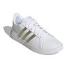 adidas Neo Courtpoint Удобные Прочные Низкие Кеды для Скейтбординга Женские Кроссовки Белый Платиновый GX5713