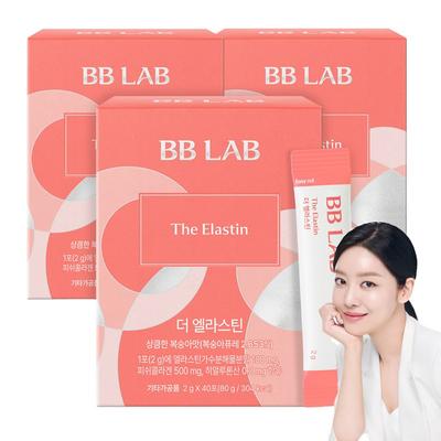 BB Lab The Elastin Гиалуроновая кислота, 40 порций, 3 единицы