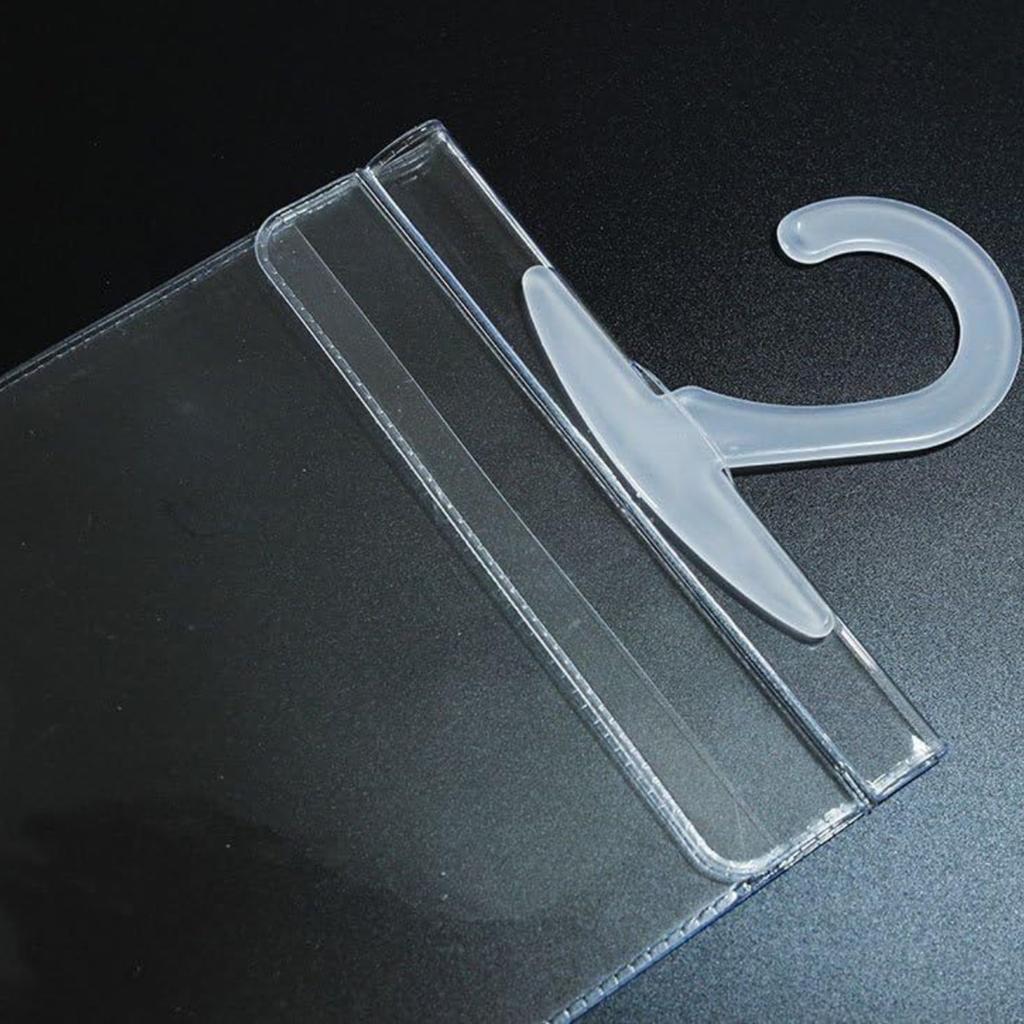 Disabled Parking Card Holder, Clear Disabled Permit Holder With Large Hook (Certification Card Not Included)