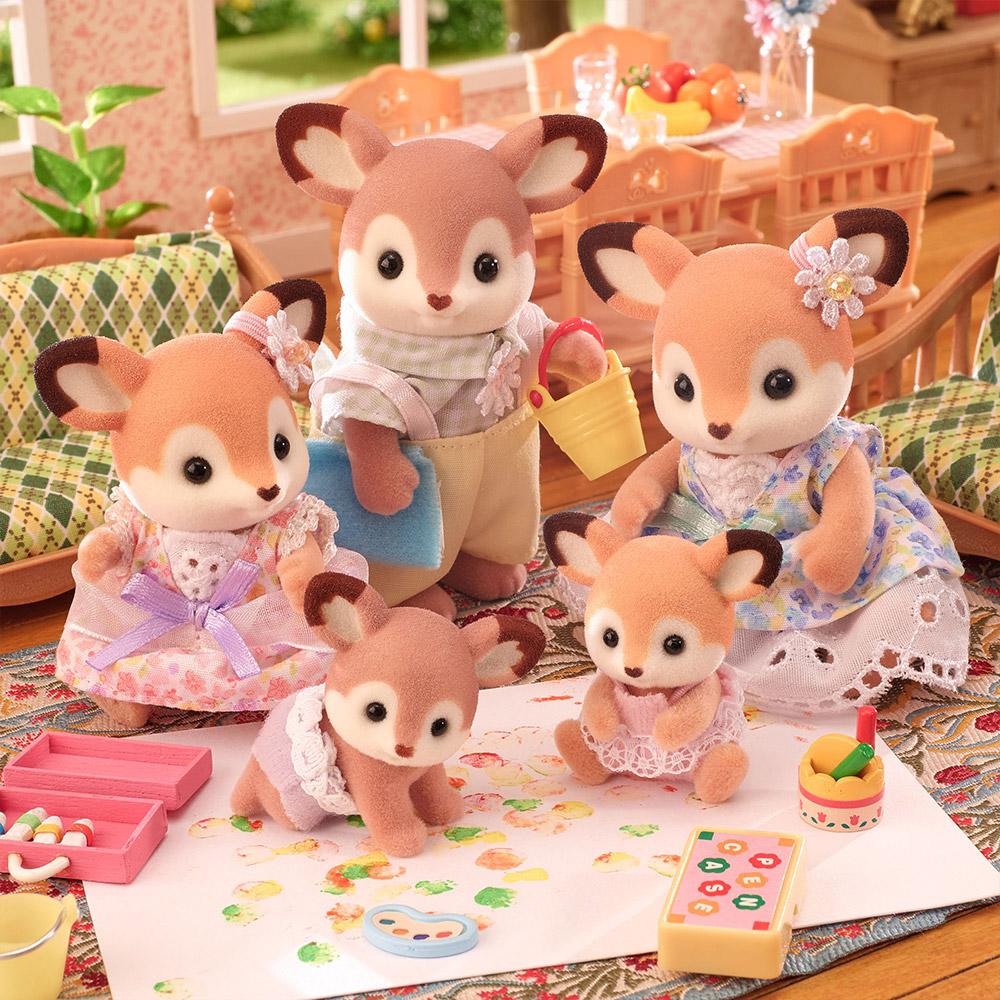 Sylvanian Families Deer Twins Set (Item No. 5800)