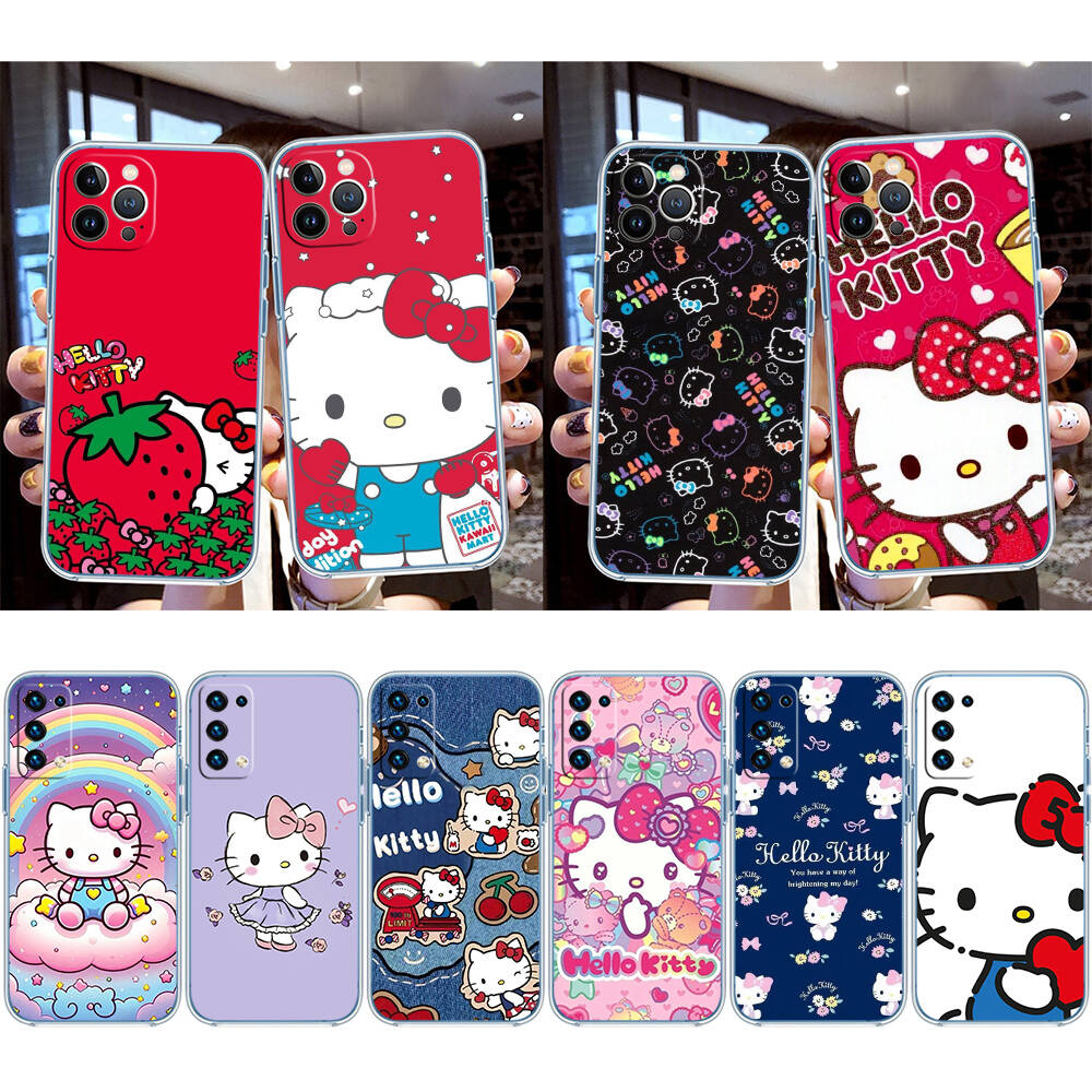 Милый чехол Hello Kitty для Motorola E7 E22 E20 E13 E15 E22S E30 E40 G10 G20 G04 G22 G23 G05 G75 G35 G55 G6 G7 G8 G9 Plus Power Play