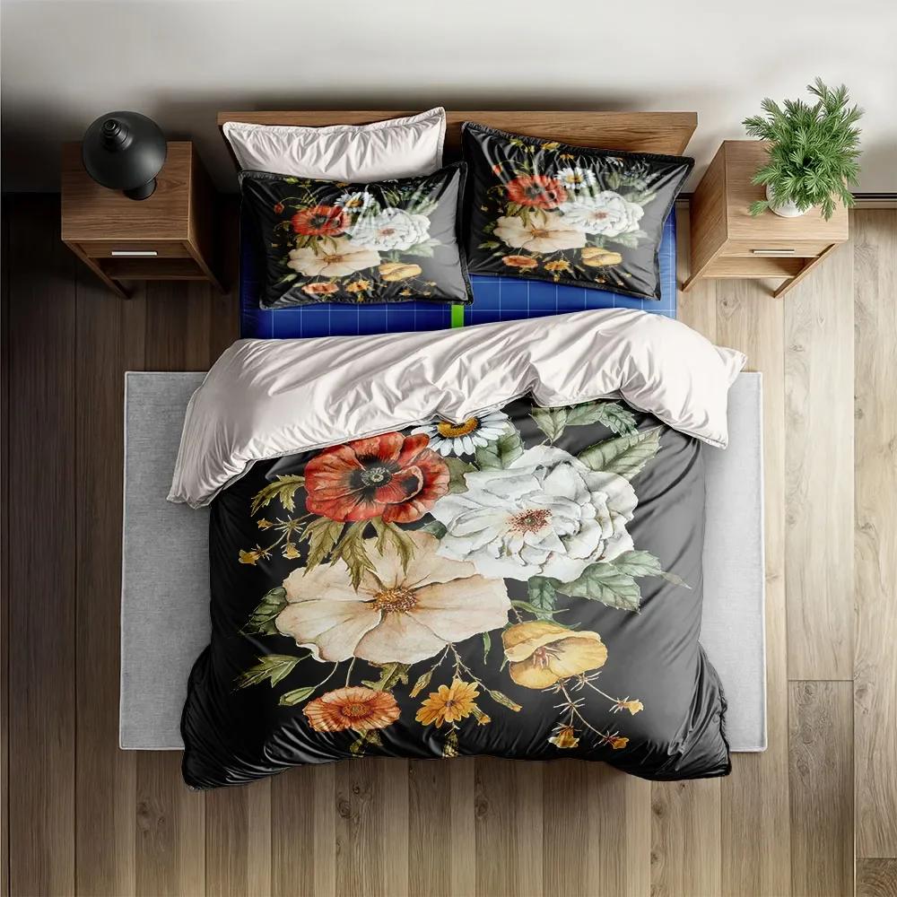 Yin And Yang Lizzard Duvet Cover Set King Queen Double Full Twin Single Size Bed Linen Set