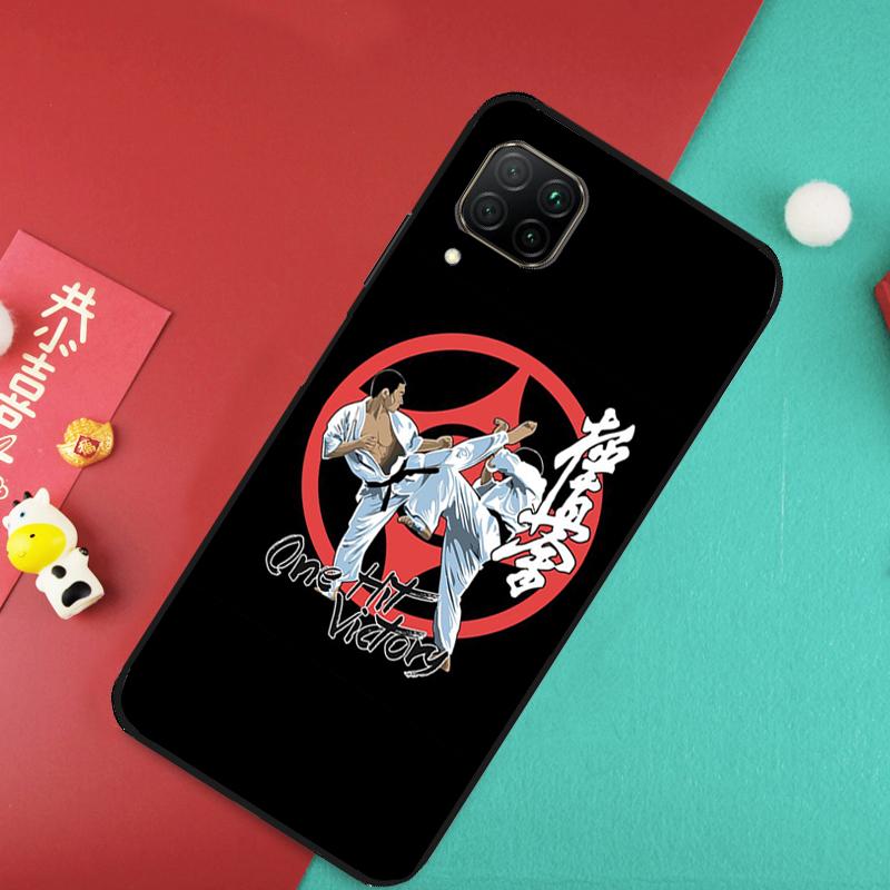 Чехол Oyama Karate Kyokushin для Huawei Nova 11 Pro 9 10 SE 7i 8i 11i 12i Y73 Y72 Y61 Y91 Y90 Y70 Y60 P30 P40 Lite