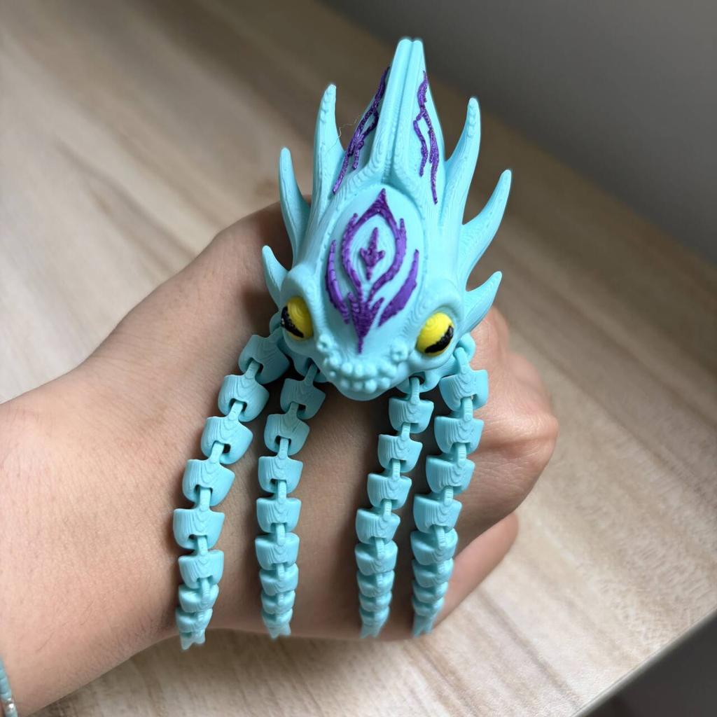 Bloop Sea Eater Gran Maja 3D Printed Subnautica Action Figure Model Creative Toy for Birthday Xmas Collectible Gift