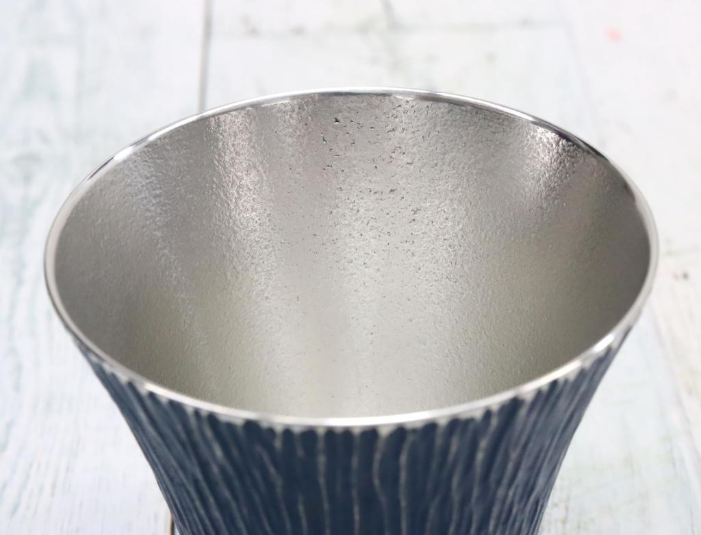 Спецификация подарочной упаковки жестяного стакана Osaka Tinware Fuji Blue (Сузуки) Монтана. (Средняя)