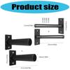 Quick Install T Rod Handle Weight Plate Rod Ergonomic Wall Weight Storage Rack for Full Body Workout