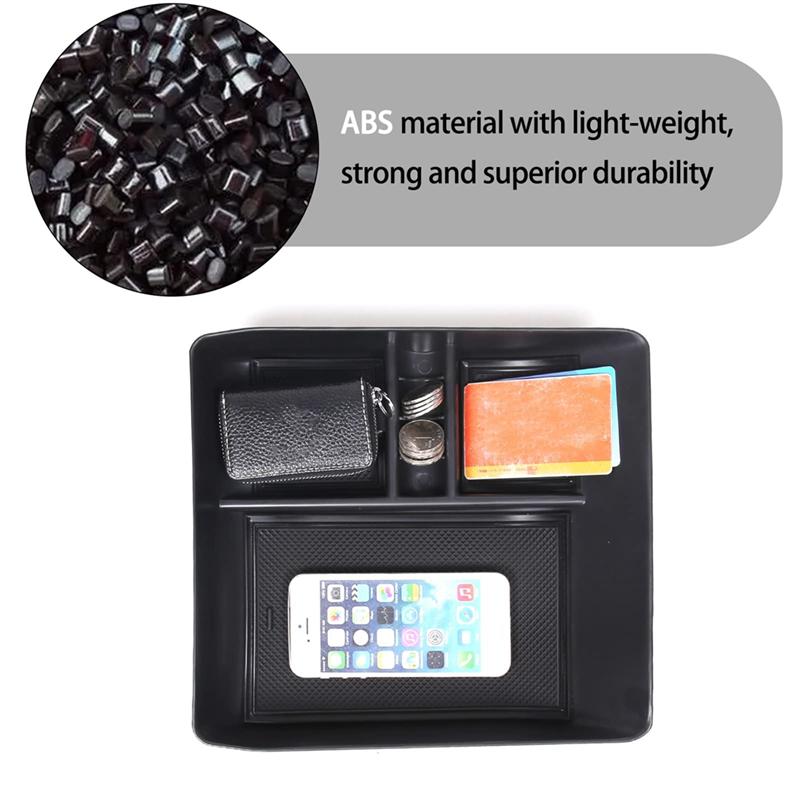 For Ford Mustang Mach-E 2025-2025 Central Control Lower Storage Box Organizer Tray Spare Parts Accessories-A99D