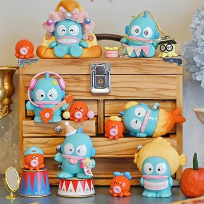 Оригинальные персонажи Sanrio Hangyodon Серия С Днем Рождения Модная игрушка Сюрприз Бокс Украшения Мультяшные Милые Детские Подарки