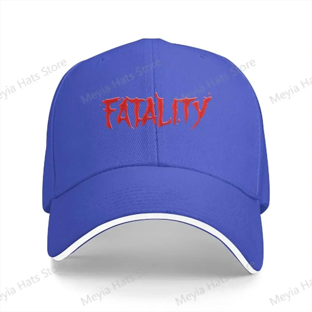 FATALITY Mortal Kombat Anime Baseball Cap Unisex Hats Women Visor Cycling Snapback Caps