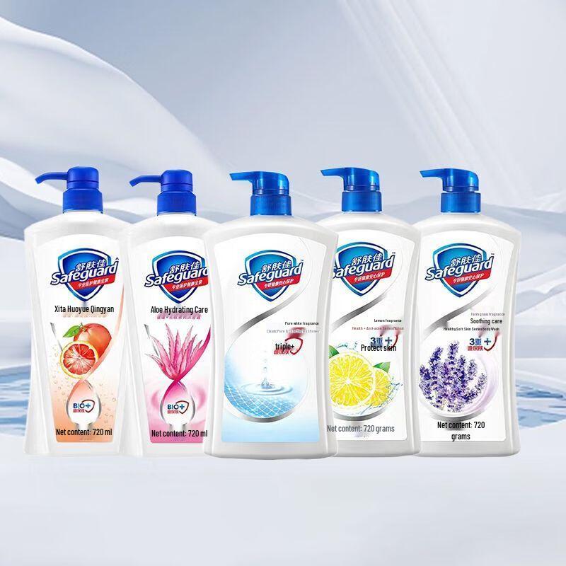 Гель для душа Safeguard с ароматом вишневого цвета