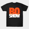 Мужская черная футболка с принтом Denver Broncos Bo Nix Show Печать на трансферной бумаге без вырезания Хлопковая футболка