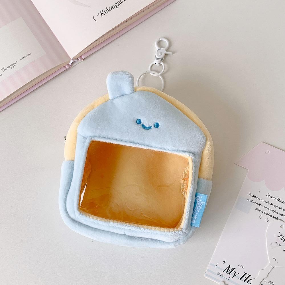 Plush Doll Protector Case with Clear Window Doll Display Bag Portable Hanging Storage Bag  Gift