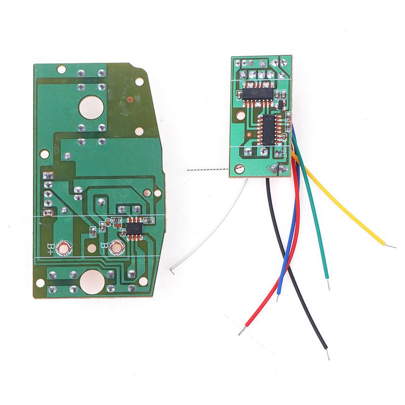 2.4G четырехканальная плата приемника передатчика для радиоуправляемых игрушек с дистанционным управлением, модуль деталей, высококачественная печатная плата Pcba
