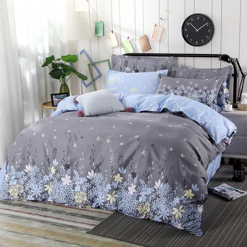 Cow Stripe Comforter Cover With Pillowcases Bedding Warm Comfortable Double Single ,Pillowcase Duvet Cover Sets Polyester