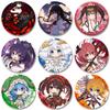 32/44/58mm Hatsune Miku Peripheral Bar Badge Tanzi Double Flash Laser School Bag Pendant Student Brooch Gift