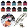 Painting Colorful Ink 15ml Fountain Pen Ink Office Supplies Carbon-free Ink  Dip Pen