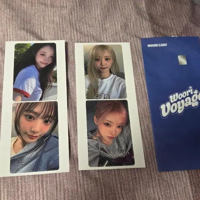 QWER Woori Bank photocard pops up