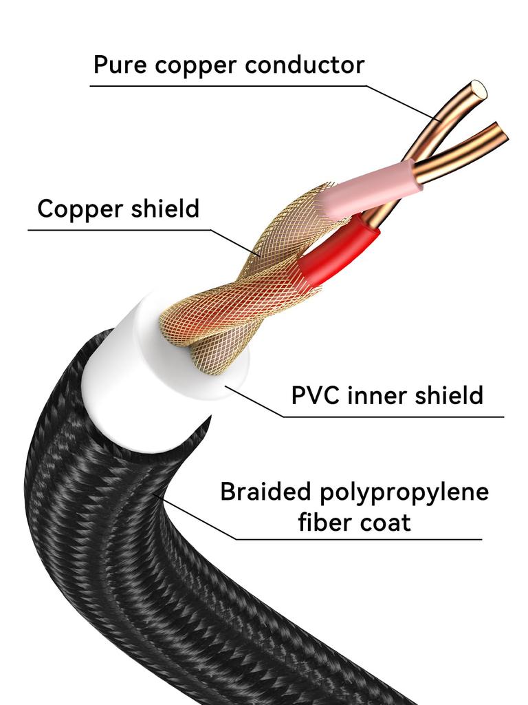 CableCreation XLR To USB C XLR Female To USB Type C Professional Recording Audio Conversion Converts Microphone To Mobile Phone Suitable for Windows