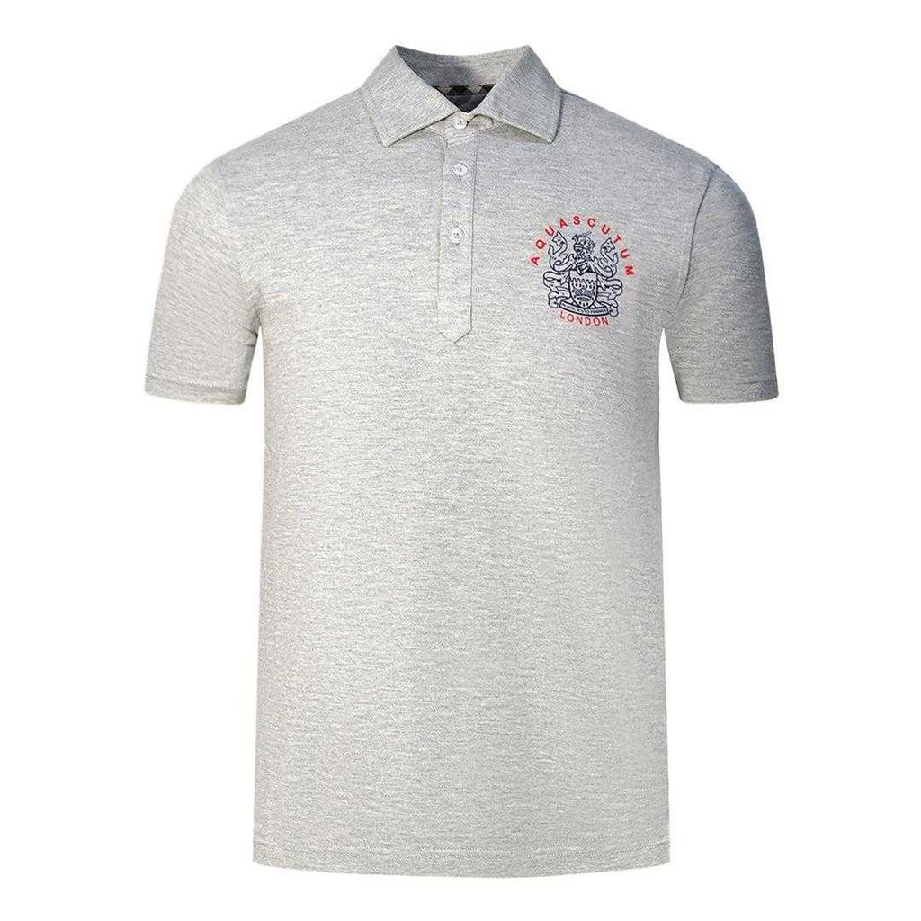 Aquascutum Unisex Adult Aldis London Logo Polo Shirt