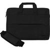 Living Topic Simple Airbag Mini Attachable Drawer Laptop Bag, Black