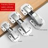 Stainless Steel Cabinet Door Hinges No Punching Damper Buffer New Door Hydraulic Hinges Furniture