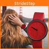 Stylish Number Dial Simple Round Wrist Watch Bracelet For Women