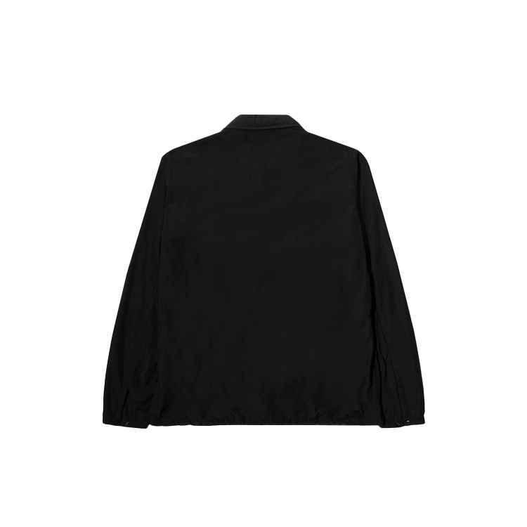 Stone Island Solid Color Shoulder Badge Shirt Jacket Men Jacket Black 731511303-V0029