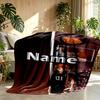 Custom Name Personalized Haikyu Print Blanket, Home Decor, Bedroom, Sofa, Camping, Couch, Gifts for Birthday Christmas
