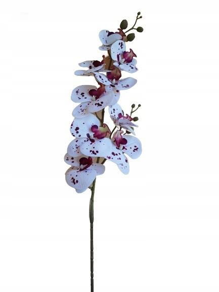 Artificial orchid flower decorative branch 100 cm