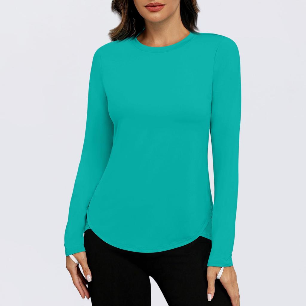 Женская рубашка Sunblock Ice Silk с длинным рукавом Upf 50+, легкая быстросохнущая футболка для походов