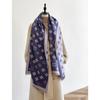 Women Pashmina Scarves Fringe Wrap Winter Warm Fashion Brands Designer Cashmere Two-Sided Letter Scarf Blanket Soft Shawls