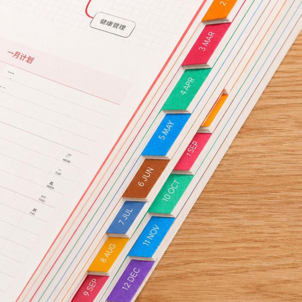 Colorful Inner Page Agenda Book A5 Appointment Book Creative 2027 Schedule Book for Student Gift