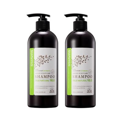 Шампунь для ухода за кожей головы с аргановым маслом True Natural 98.8 500 мл *2, 2