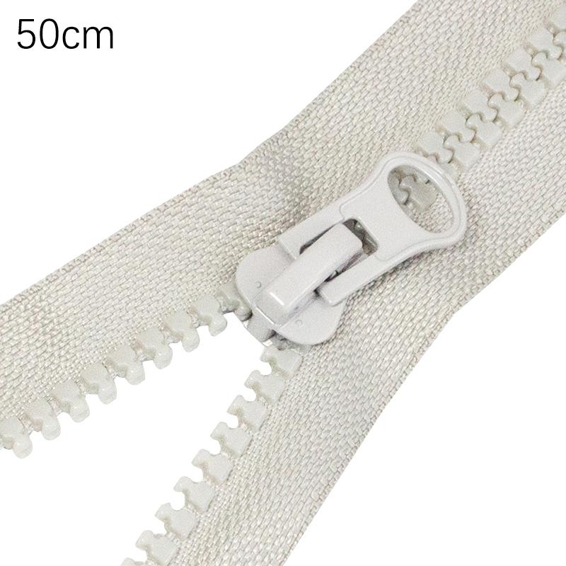 Молния из смолы с открытым концом, одинарная/двойная, двухсторонняя, для куртки, пальто, длинная молния, сумка для самостоятельного шитья одежды, аксессуары